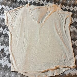 Express Heather Gray Relaxed Tee